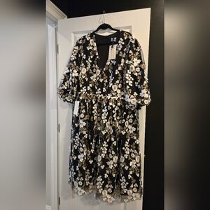 Jessakae Holly Dress Black / 3X